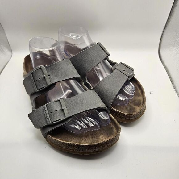 Birkenstock Arizona Unisex Sandals Grey Comfort Hippie Buckle Size EU 41 main image 6